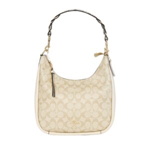 coach jules hobo in signature canvas