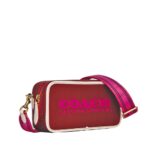 coach kia camera bag in colorblock