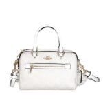 coach mini rowan crossbody in signature canvas