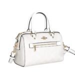 coach mini rowan crossbody in signature canvas