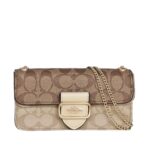 coach morgan crossbody in blocked signature canvas