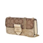 coach morgan crossbody in blocked signature canvas