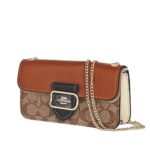 coach morgan crossbody in colorblock signature canvas