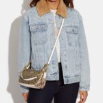 coach teri shoulder bag in signature canvas