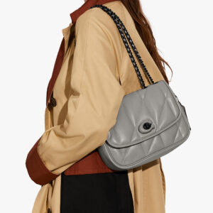 coach pillow madison quilted leather