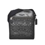 coach houston flight bag in signature leather