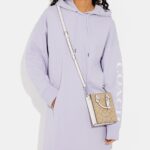 coach north south mini tote in signature canvas