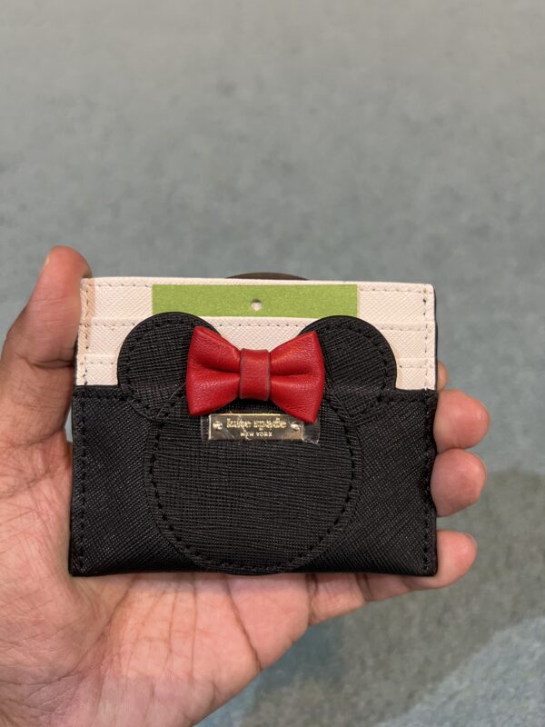 kate spade card case minnie mouse
