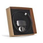 coach boxed plaque and harness buckle cut to size reversible belt, 38mm