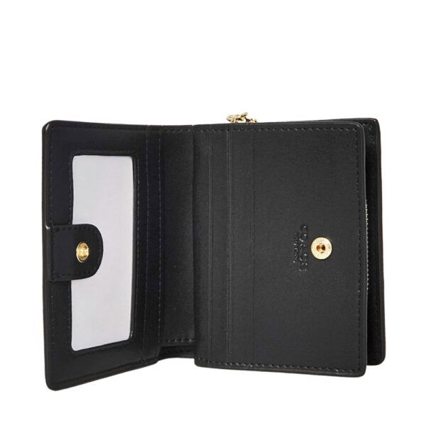 coach snap wallet in signature canvas