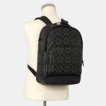 coach graham backpack in signature canvas