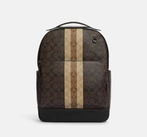 coach graham backpack in signature