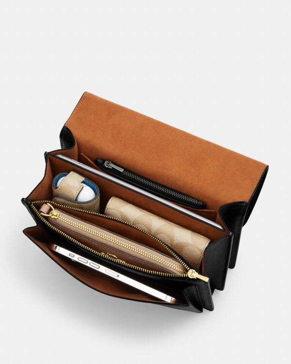 coach klare crossbody in signature canvas