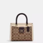 coach grace carryall in signature canvas