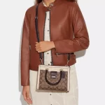 coach grace carryall in signature canvas