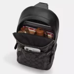 coach west pack in signature canvas