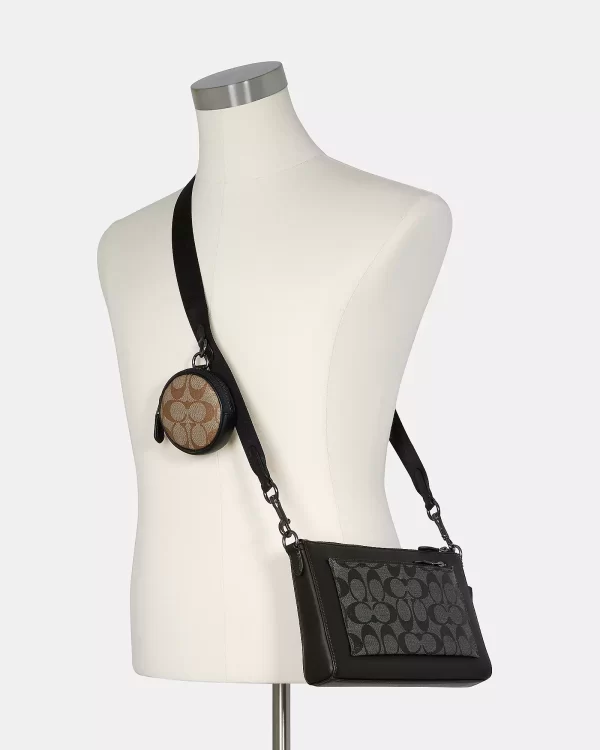 coach holden crossbody in signature canvas