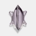 coach mollie tote in signature canvas