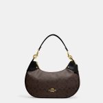 coach mara hobo in signature canvas