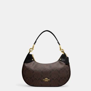 coach mara hobo in signature canvas