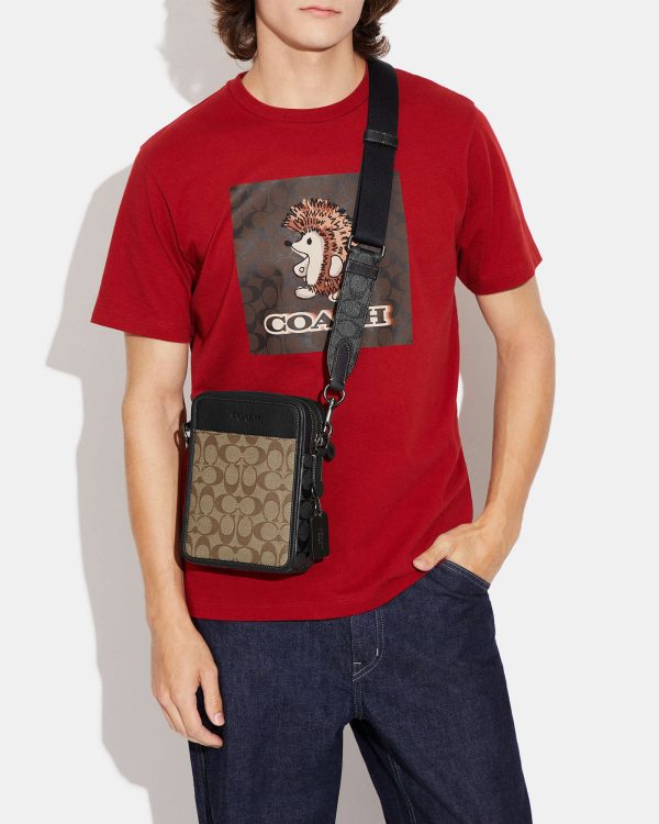 coach sullivan crossbody in blocked signature canvas