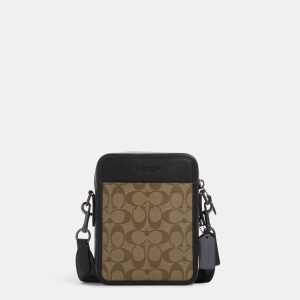 coach sullivan crossbody in blocked signature canvas