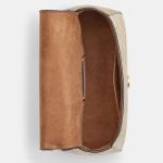 coach lysa top handle satchel in signature canvas