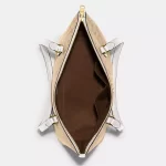 coach gallery tote in signature canvas