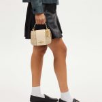 coach lysa top handle satchel in signature canvas