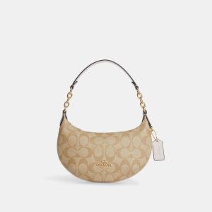 coach mini payton in signature canvas