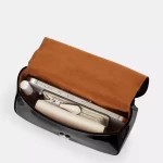 coach lysa top handle in signature canvas