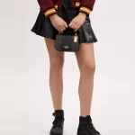 coach lysa top handle in signature canvas