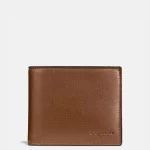 coach compact id wallet