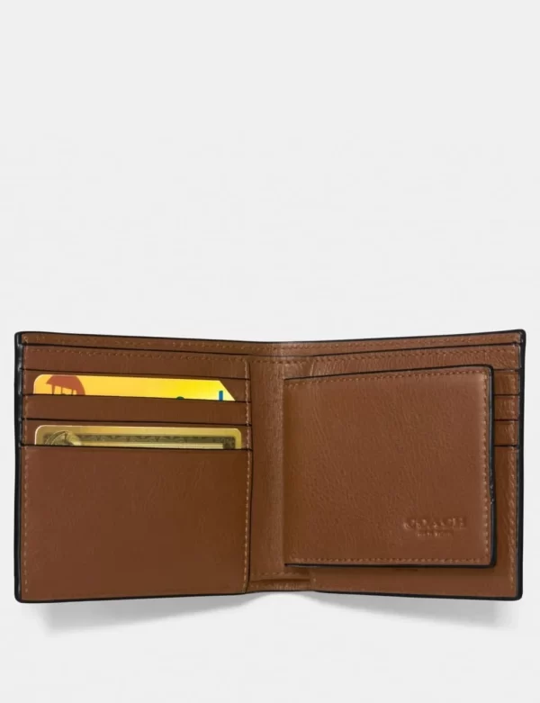 coach compact id wallet