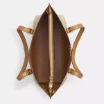 coach mollie tote 25 in signature canvas