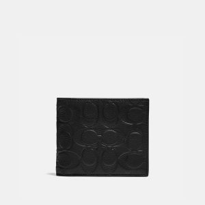 coach 3 in 1 wallet in signature leather