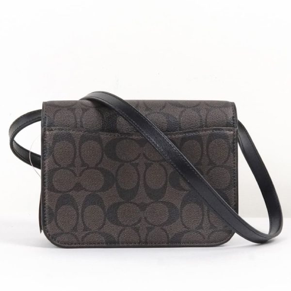 coach mini brynn in signature canvas