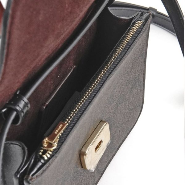 coach mini brynn in signature canvas