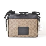 coach hudson crossbody colorblock in signature canvas