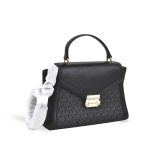 michael kors whitney medium flap top handle satchel