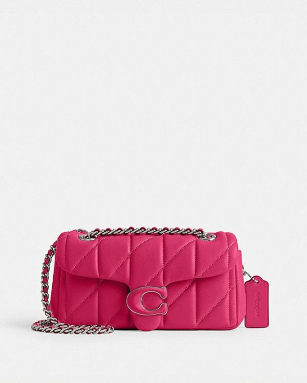 coach tabby shoulder bag 20 with quilting