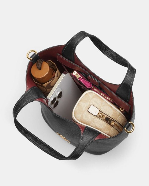 coach hana bucket bag