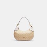 coach mara hobo in signature canvas