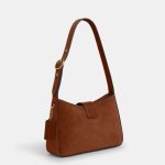 coach eliza shoulder bag ( suede )