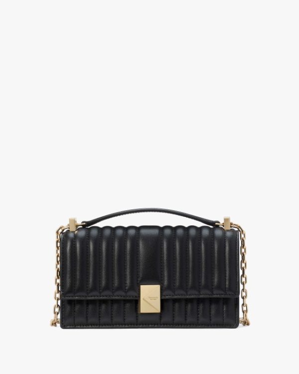 kate spade deco quilted mini flap chain crossbody