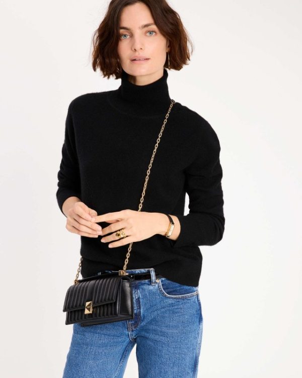 kate spade deco quilted mini flap chain crossbody