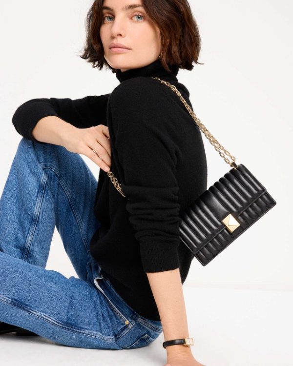 kate spade deco quilted mini flap chain crossbody