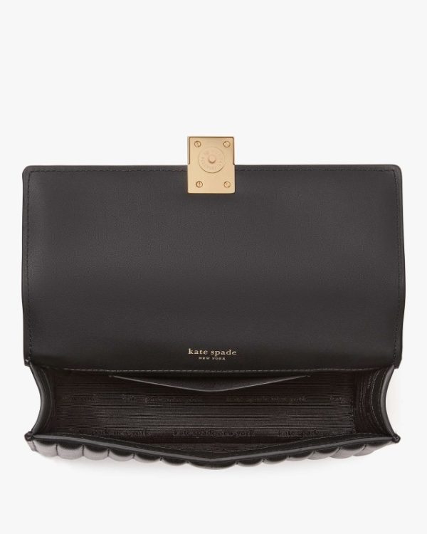 kate spade deco quilted mini flap chain crossbody