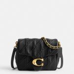 coach times square tabby shoulder bag with quilting