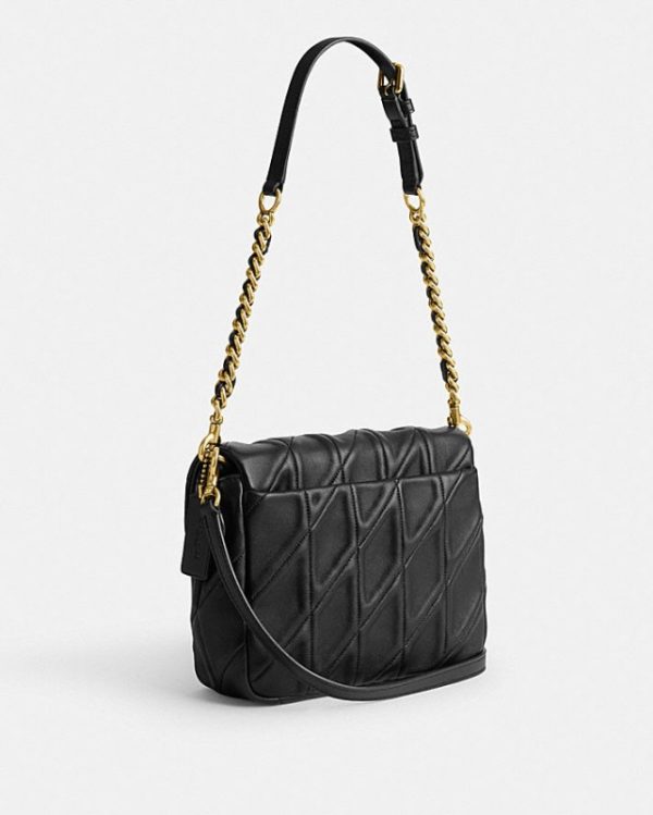 coach times square tabby shoulder bag with quilting